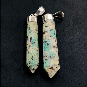 79.55CT Natural k2nite Pendant with 925 Sterling silver